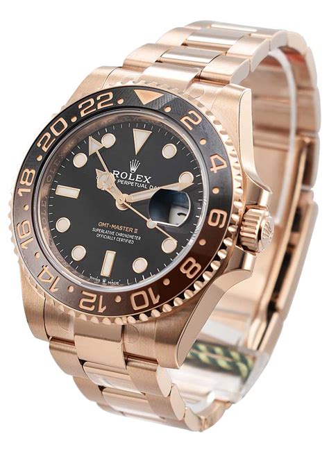 Rolex gmt 2 rose gold